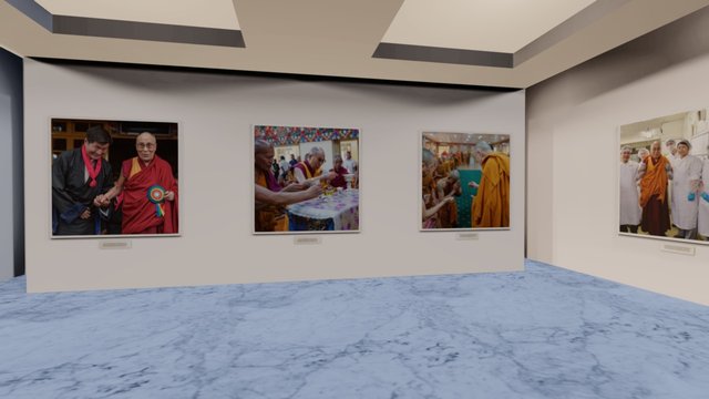 Instamuseum for @dalailama 3D Model