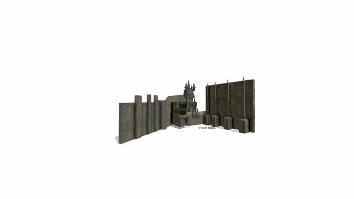 Wk6a Castle Bhatia Sharan 3D Model