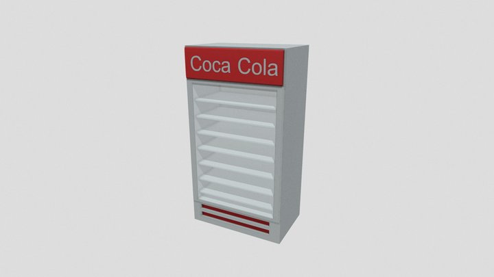 Coca Cola Machine 3D Model