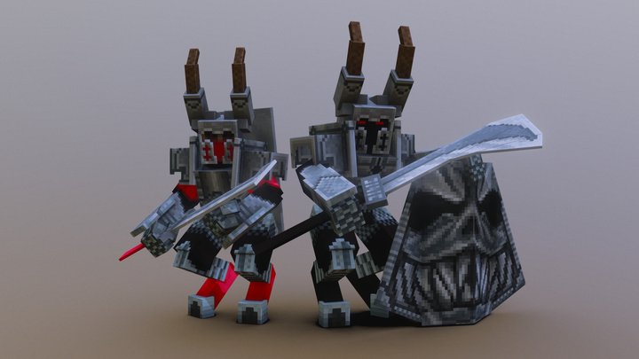 Satyr warriors 3D Model