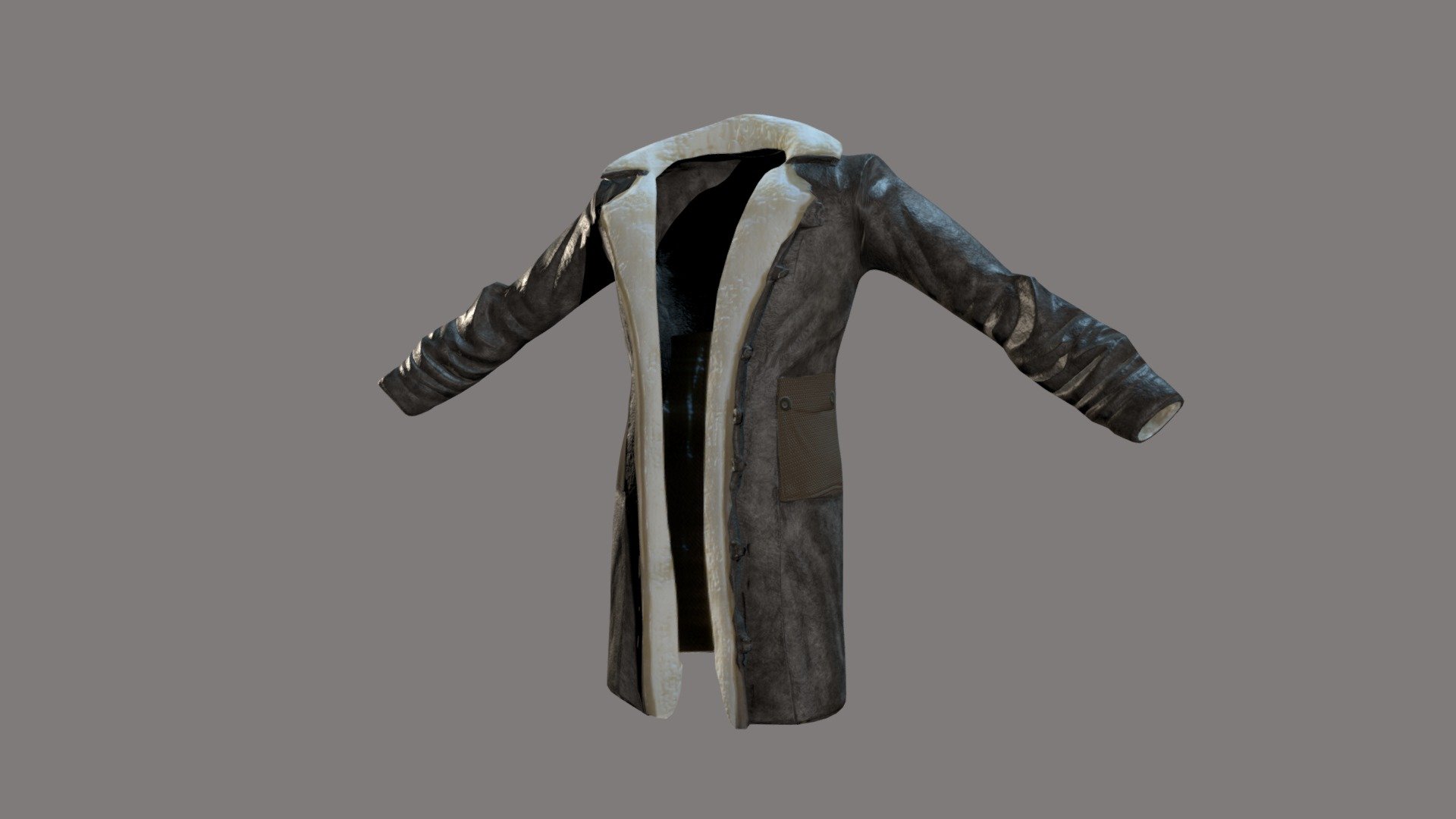 Bane's Jacket From the Dark Knight Rises - Buy Royalty Free 3D model by ...