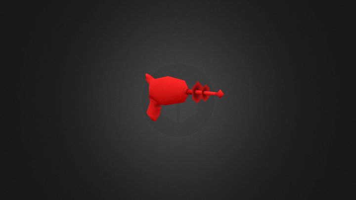 LaserGun 3D Model