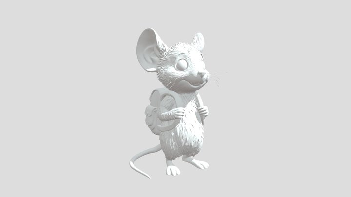 Explorer Mouse 3D Model