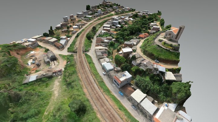 Mapeamento Ferrovia 3D Model