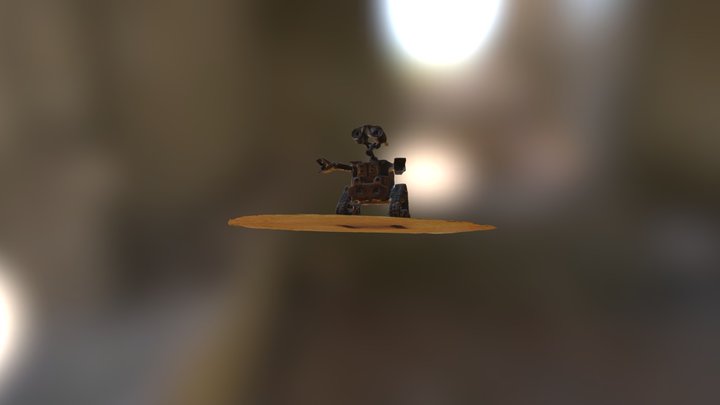Metal Wall-E 3D Model