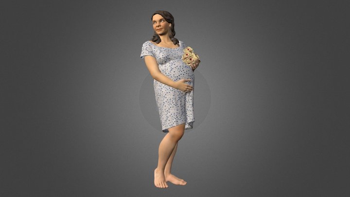 Pregnant Decim 3D Model