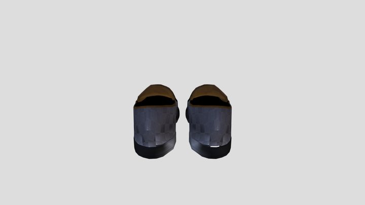 Shoes loafers 3D Model