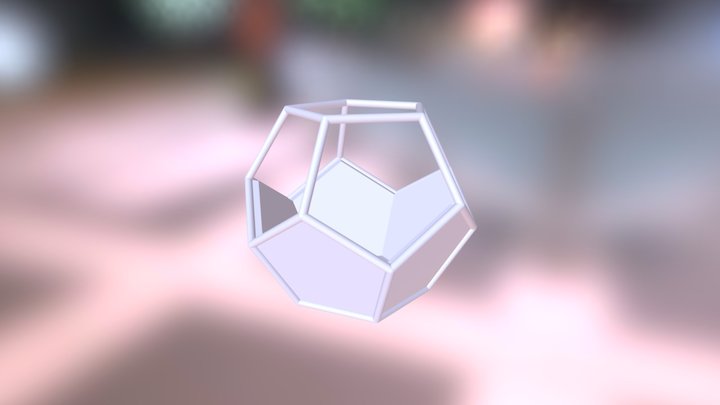 Dodecahedral Terrarium 3D Model