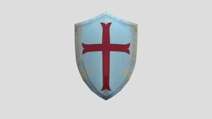 SM_ Medevail Metal Shield 3D Model