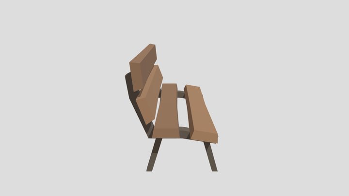 Pls Donate Bench 3D Model