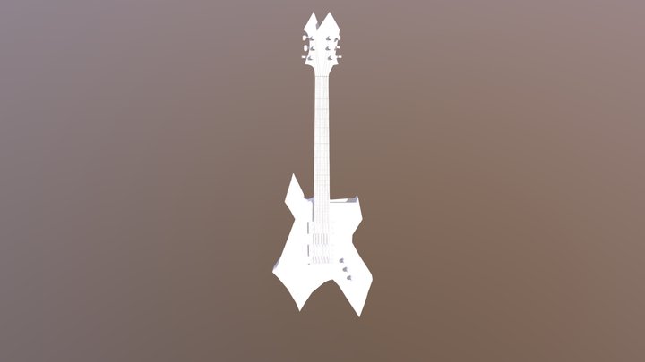 Guitar 3D Model