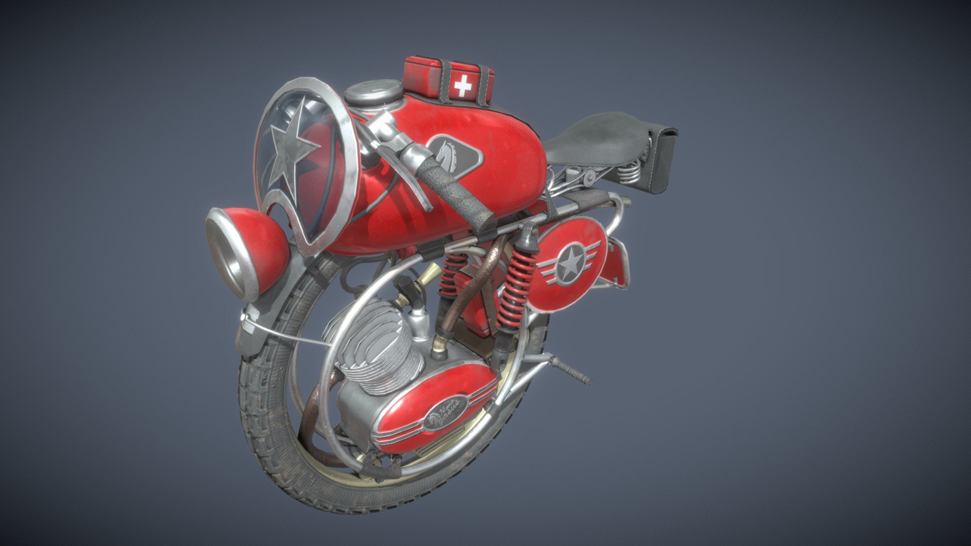 #MonoBikeChallenge Pegasus — Sketchfab embed 3D viewer