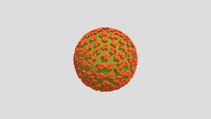 Hantavirus – Kostenloses 3D-Modell STL