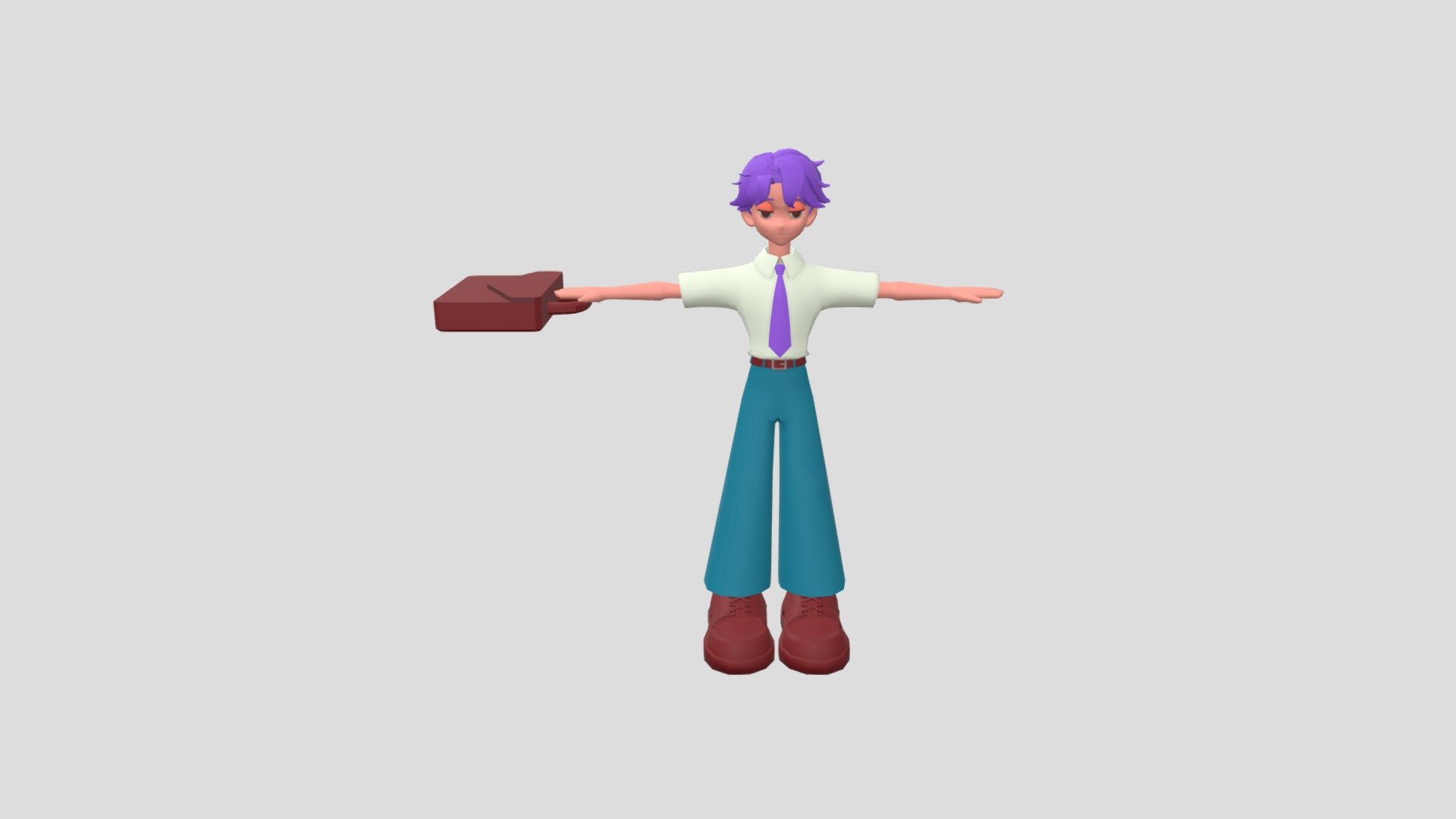 Justin Case - 3D model by Vivian Ho (@viviannho) [50bbafb] - Sketchfab