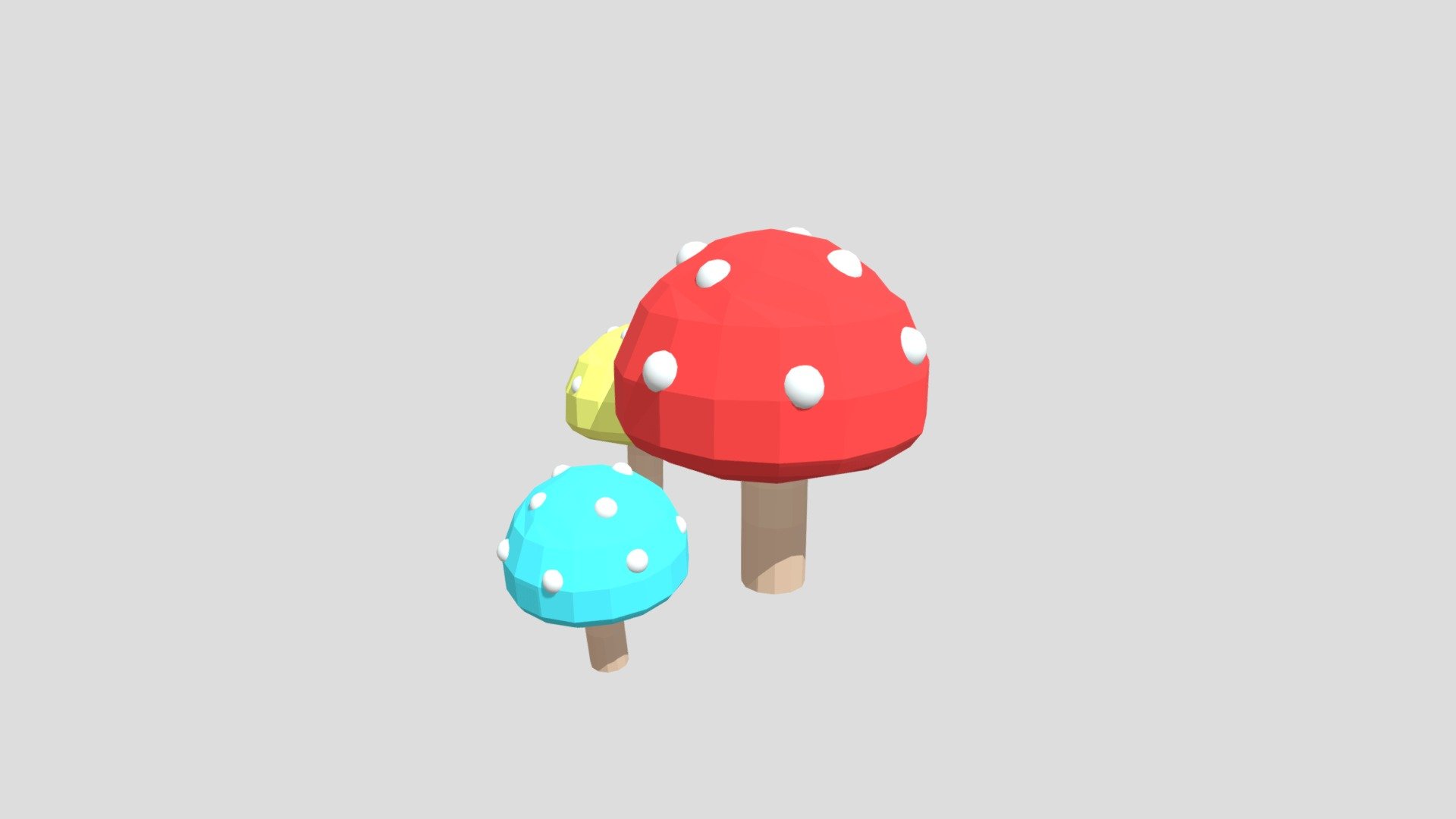 Mushroom from Poly by Google