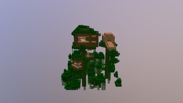 Jungle House - RF 3D Model