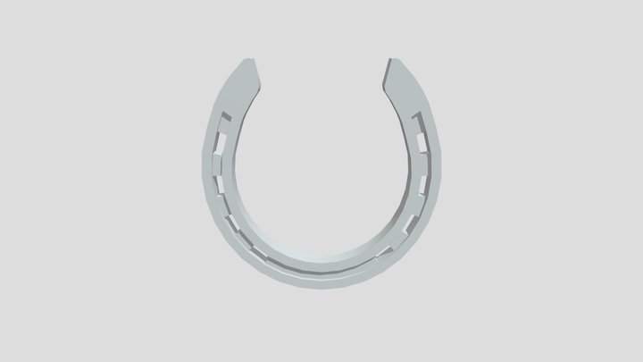 Horseshoe (Untextured) 3D Model