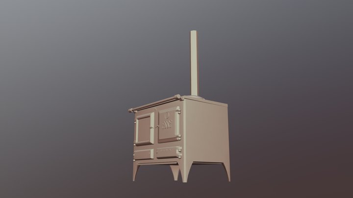 Ironheart Stove 3D Model