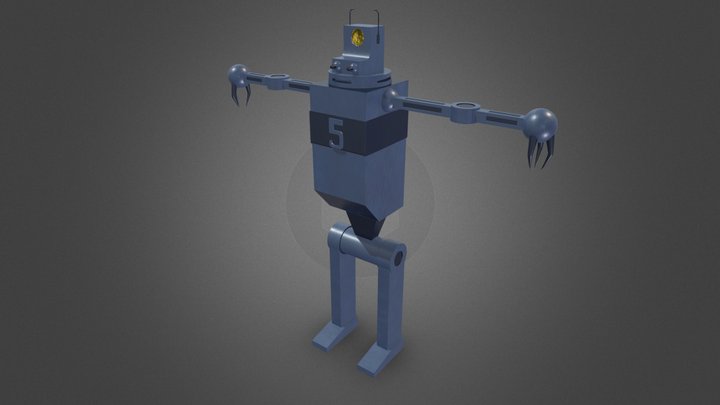 Superman (1941) Robot Remake 3D Model