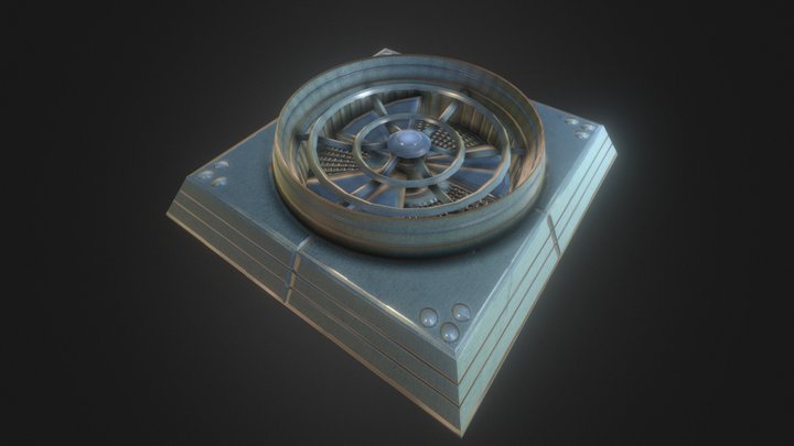 Industrial Fan – Modelo 3D gratuito STL