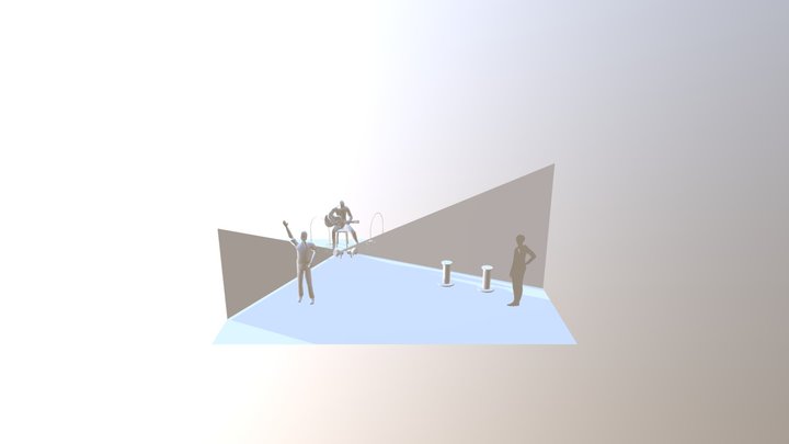 SCENO PAPILLONS 3D Model