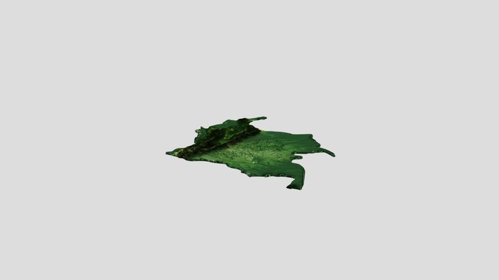 col mapa 3D Model