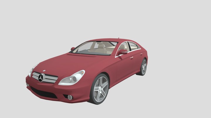 2009 MB CLS 63 AMG – Modèle 3D gratuit STL