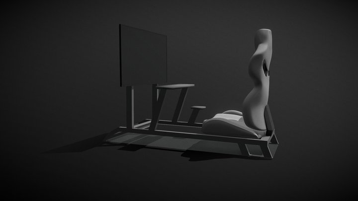 Steering Wheel 3D Model
