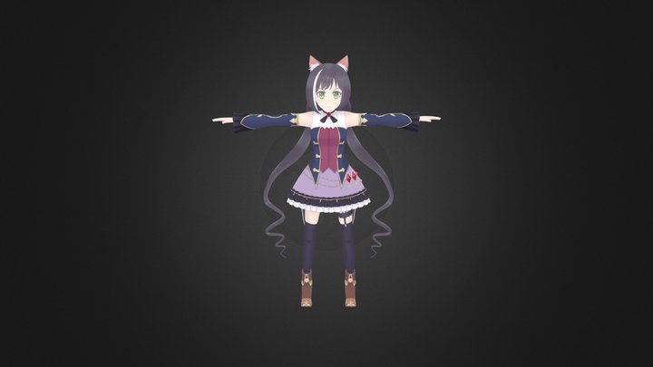 kyaru 3D Model