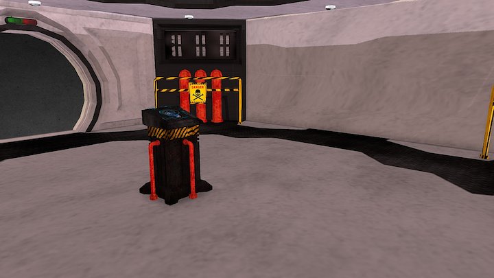 Base Subterrânea 3D Model