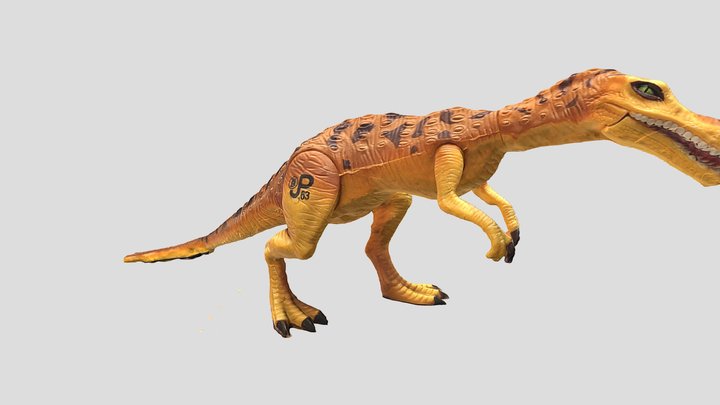 The Lost World Baryonyx 3D Model