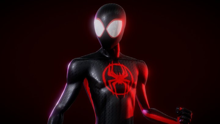 Miles Morales Updated Version 3D Model