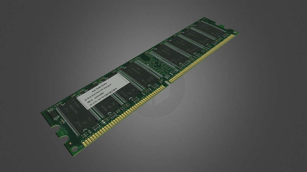 RAM Download Free 3D model by TArt (personx) [50ca01e] Sketchfab