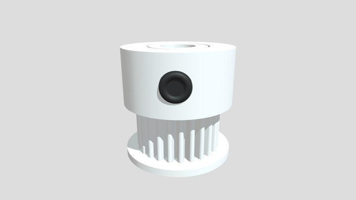 Poulie16mm 3D Model