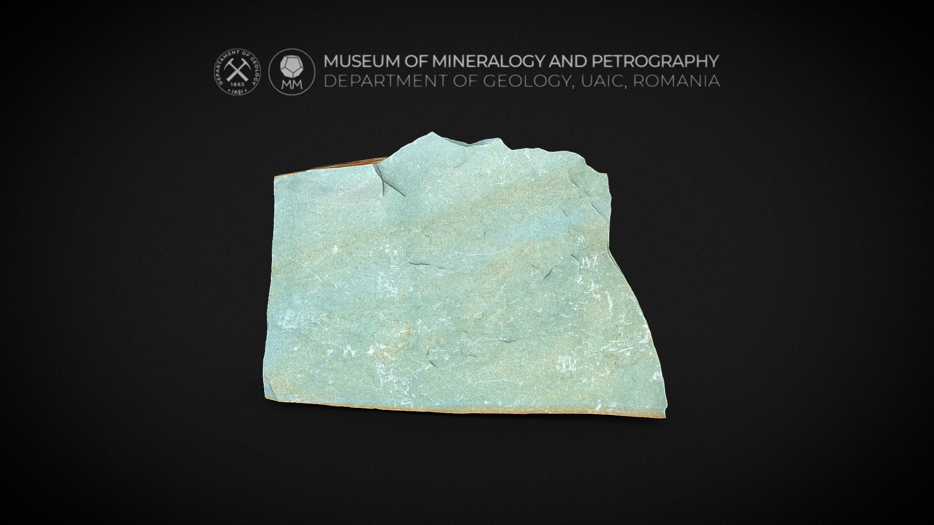 Volcanic Zeolitic Tuff 3D model by Museum of Mineralogy and