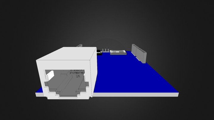 Mrežna kartica 3D Model