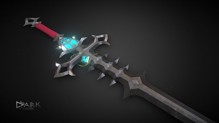 Greatsword by Dark-minaz [SketchfabMaster] 3D Model
