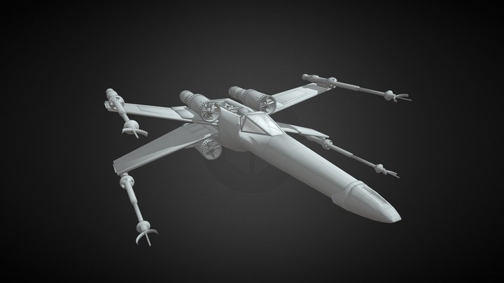 Xwing - Mike 3D Model