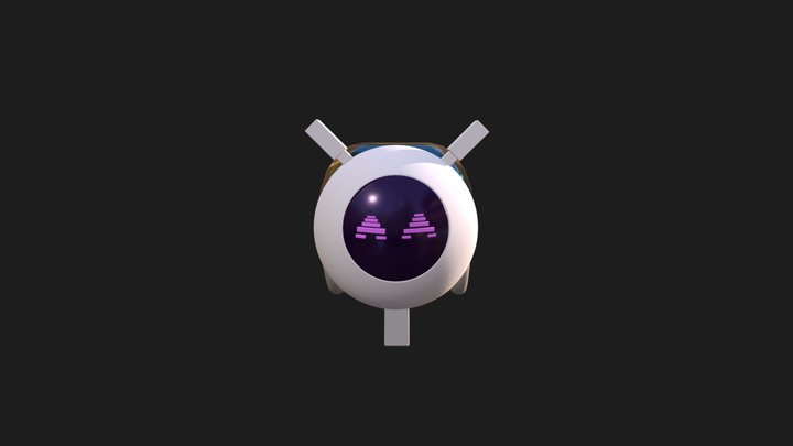 block model robot- Victoria Mendrala 3D Model