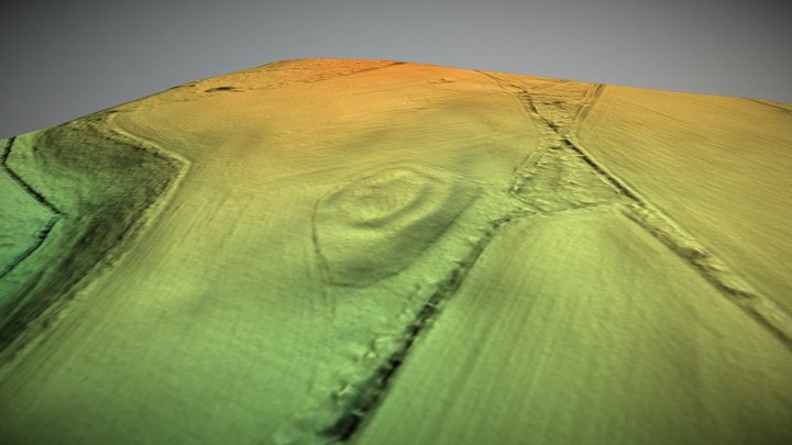 Dinies Camp, Somerset (UK) – Kostenloses 3D-Modell STL