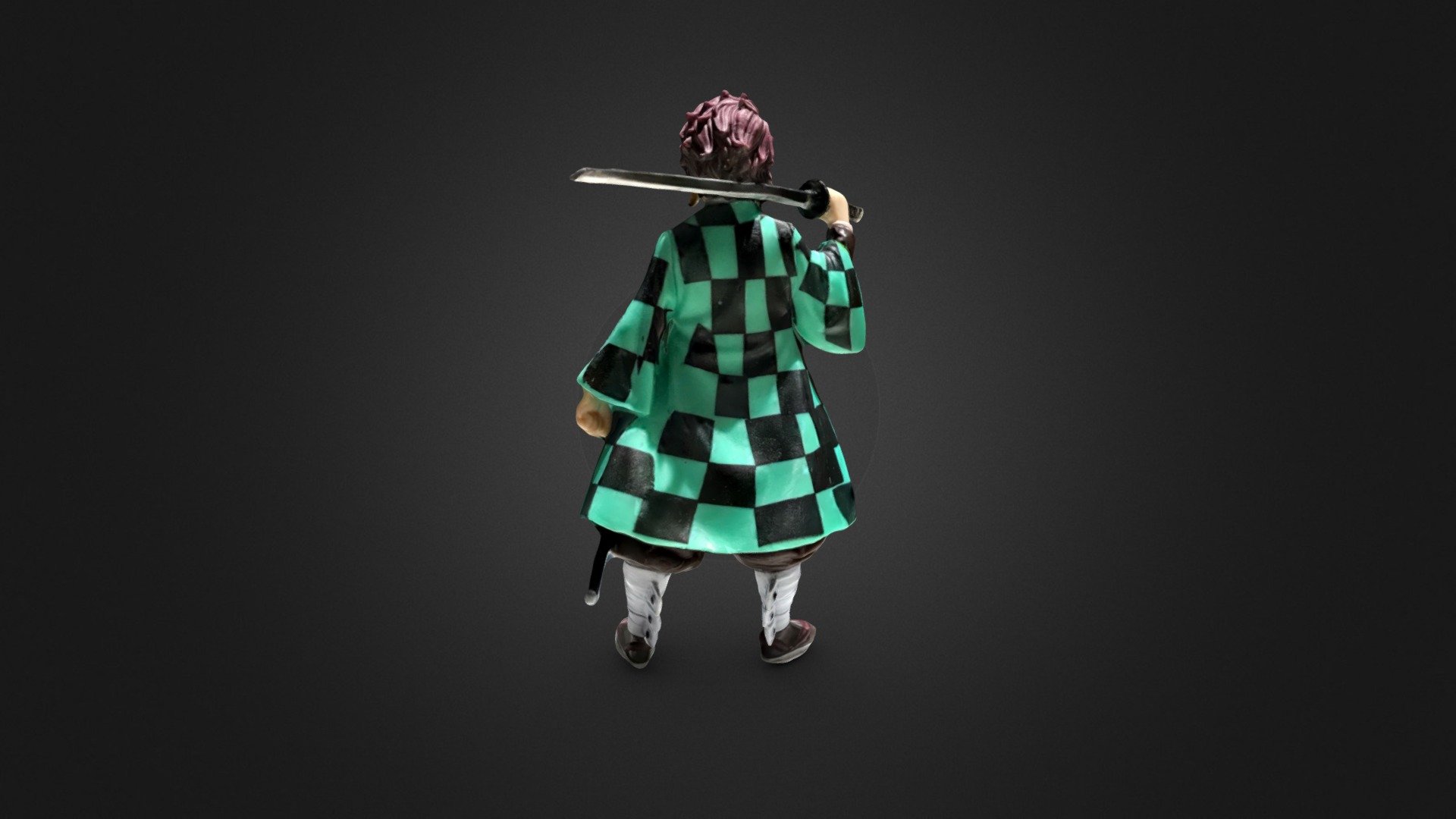 Kimetsu No Yaiba Kokushibo mask 3D model 3D printable