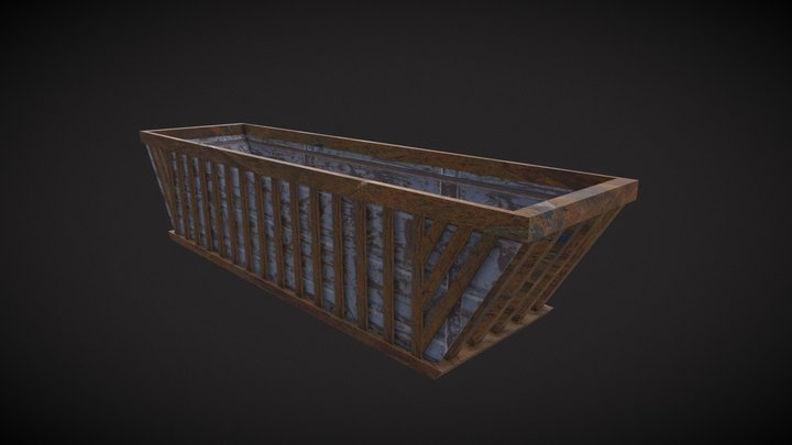 RustyContainer 3D Model