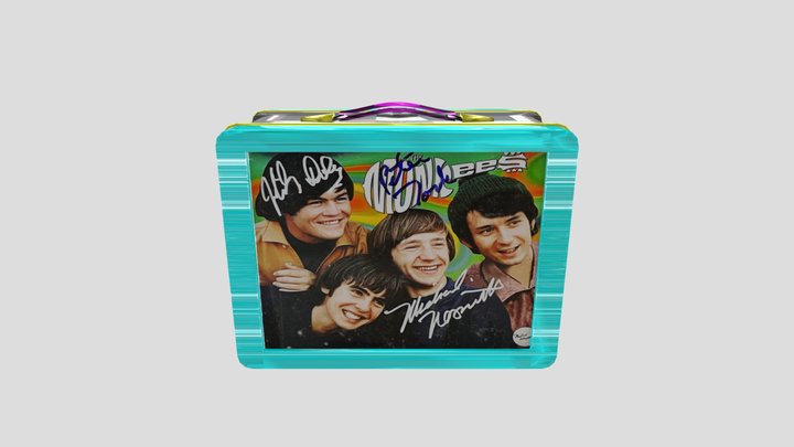 Monkee Lunchbox 3D Model