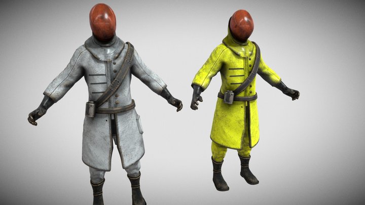 Hazmat Suit 3d Models Sketchfab 