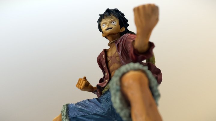 DAY 08 | MONKEY D. LUFFY 3D Model