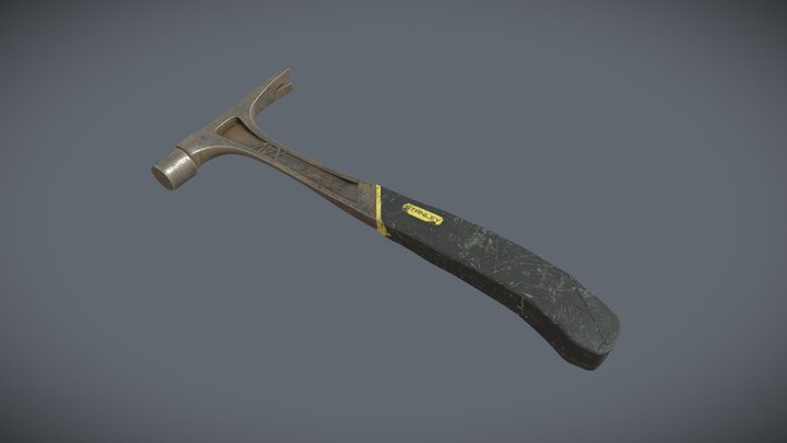 GAP - Worn Hammer - Tool Assignment 3D Model