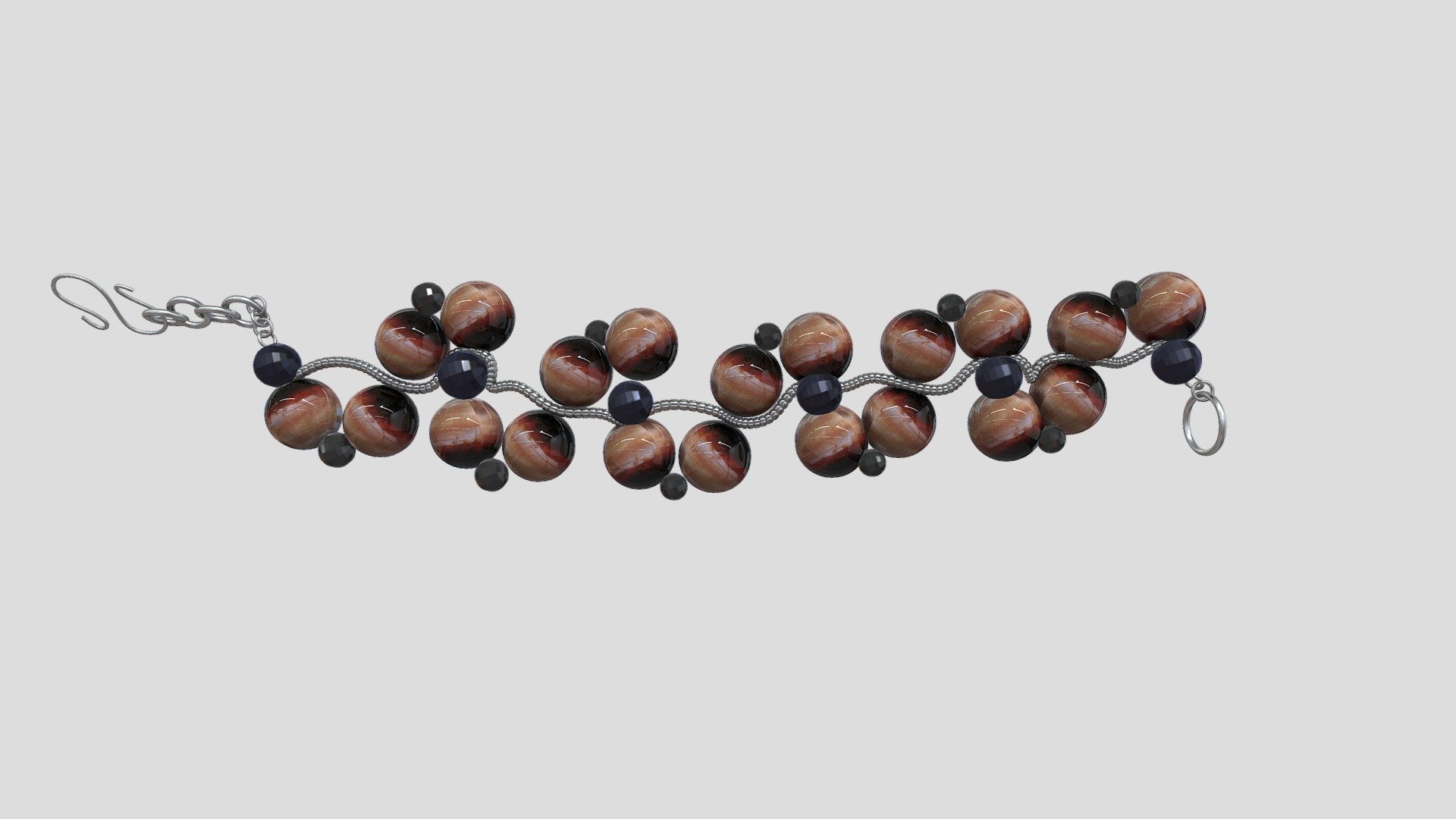 NATURAL TIGER'S EYE BRACELET