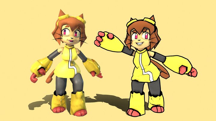 Catgirl 3D models - Sketchfab