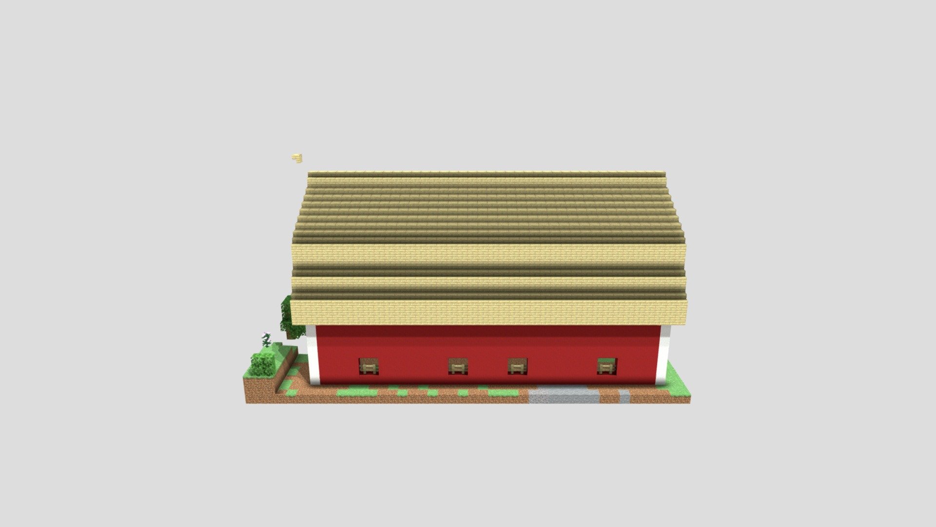 red-barn - Download Free 3D model by madexc [50d726a] - Sketchfab