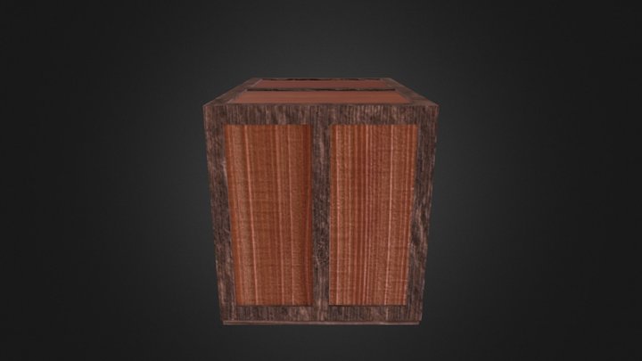 Big Crate 3D Model